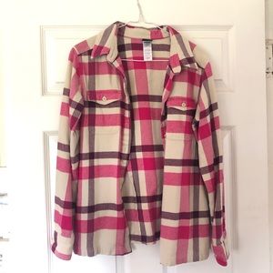 Patagonia Pink Fjord Flannel Shirt